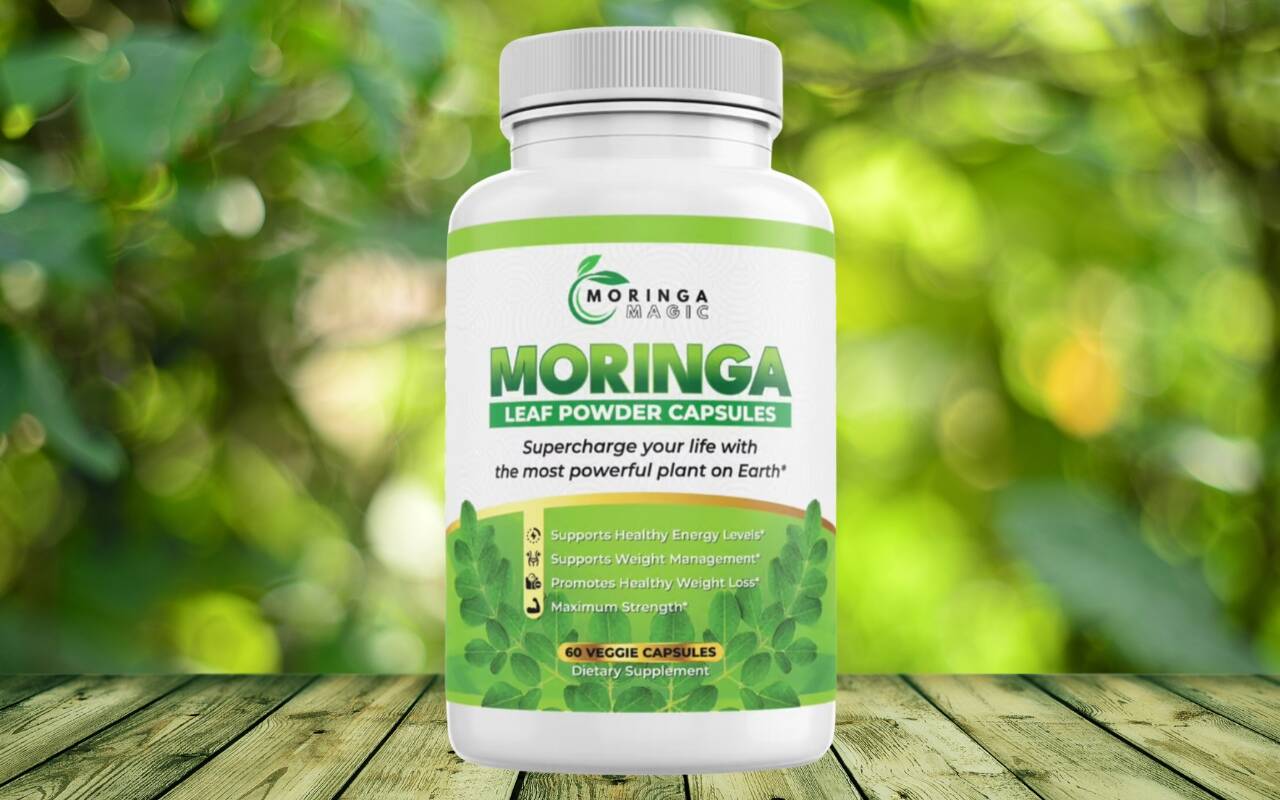 Moringa Magic Weight Loss Pills - Natural Fat Burning Supplement for Effective Weight Loss