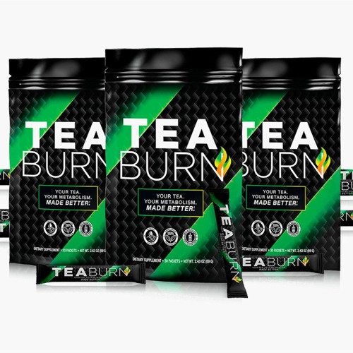 Tea Burn Weight Loss Pills - Natural Fat Burning Supplement for Effective Weight Loss